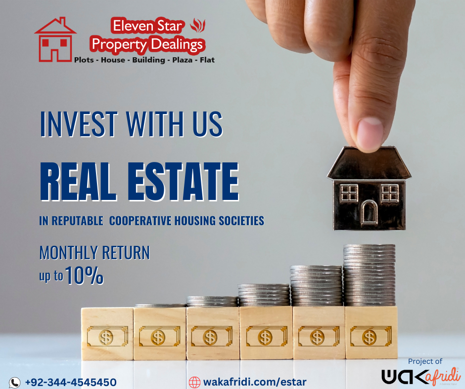 Invest in   Real Estate and Profit upto 10% monthly.